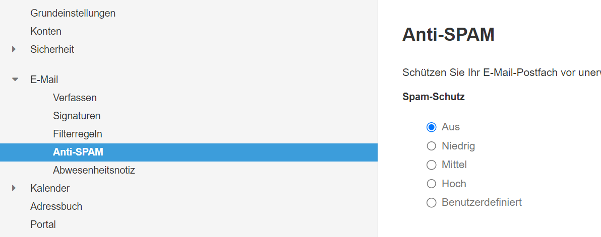 E-Mail-Passwort-ändern